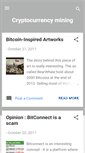 Mobile Screenshot of cryptocurrency-mining.net